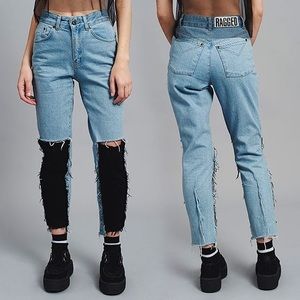 The Ragged Priest Movement jeans