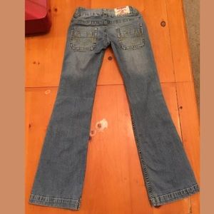 Authentic True Religion vintage wide leg jeans 0