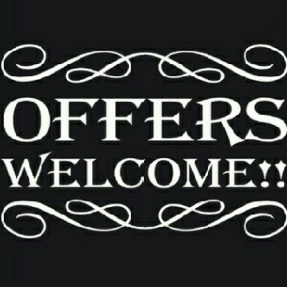 REASONABLE OFFERS PLEASE!!! ANY ITEMS LISTED AT $15 AND LOWER ARE FIRM.