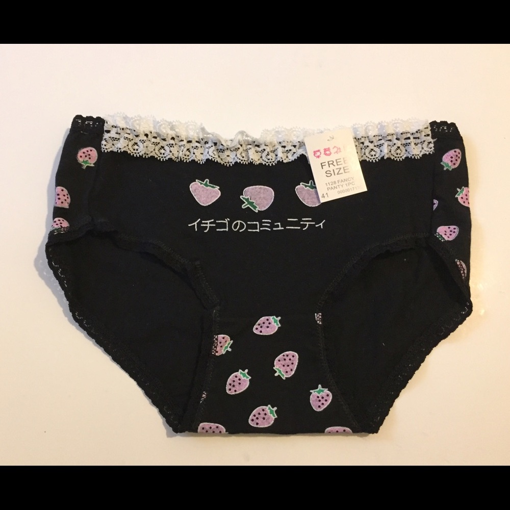 Lolita strawberry underwear cute and sexy S