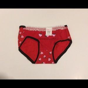 Lolita strawberry underwear cute and sexy S