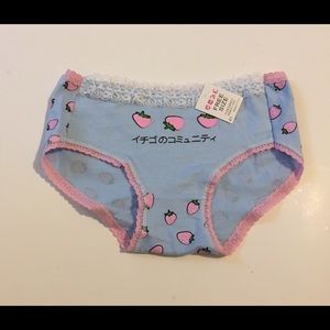 Lolita strawberry underwear cute and sexy S