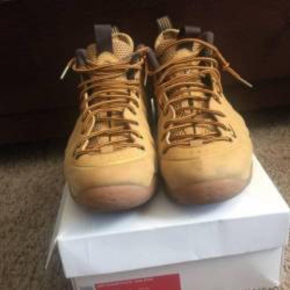 Wheat Nike Foamposite for sale.