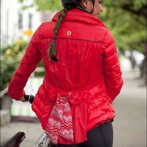 Lululemon Down Filled Pedal Power Jacket