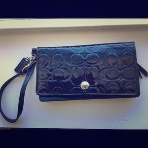 Patent Leather Coach Wallet