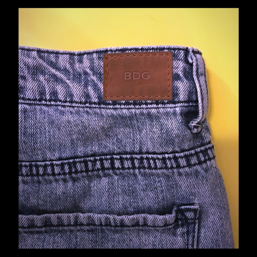 BDG High Rise Dree Cheeky Jean Shorts