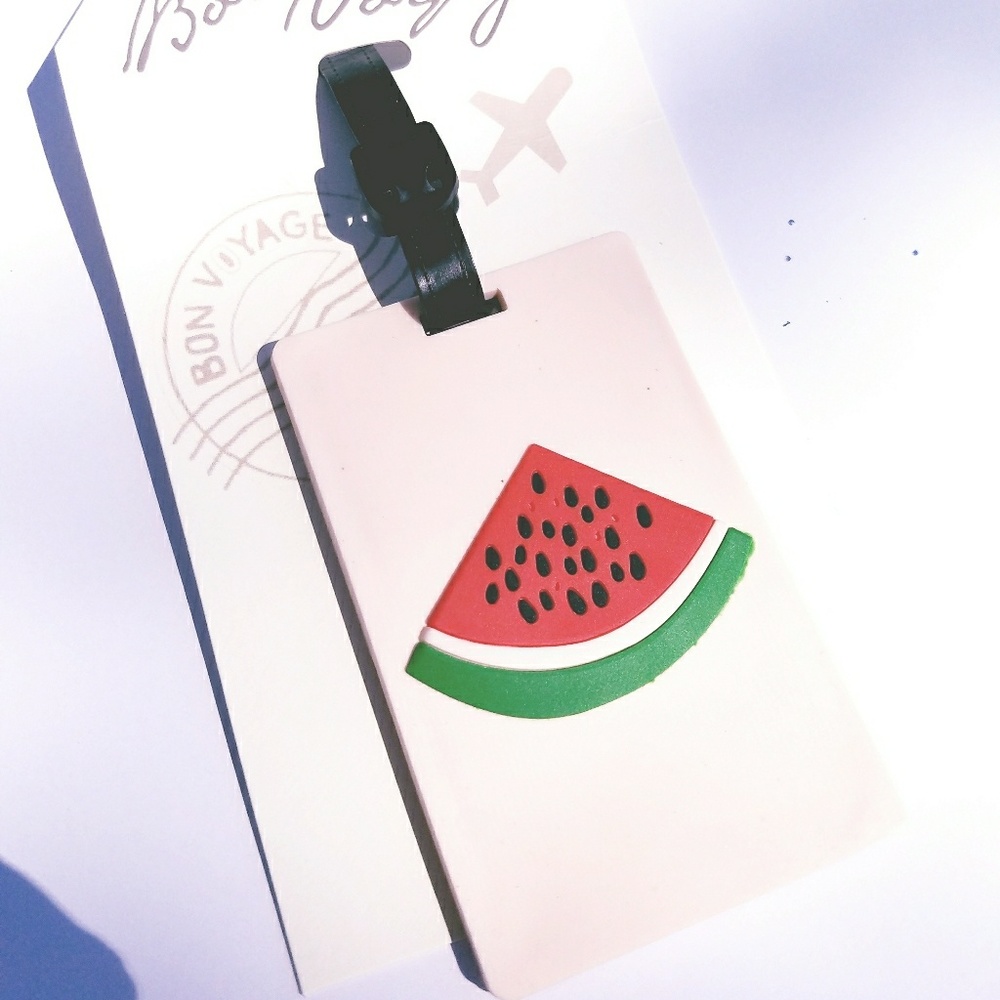 Watermelon luggage tag - Picture 2 of 3