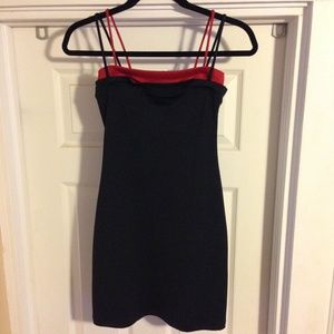 XOXO Little Black & Red Dress, Sz S