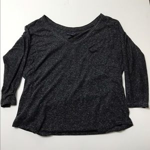 Quarter sleeve blouse