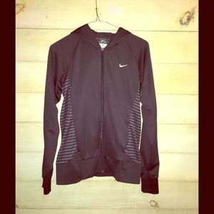 Nike Dri-Fit zip-up workout jacket