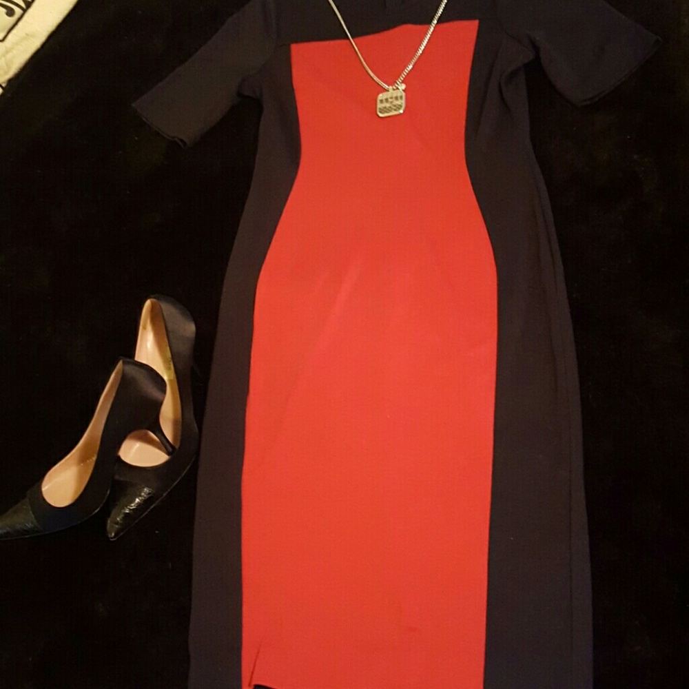 Venus Color Block Dress