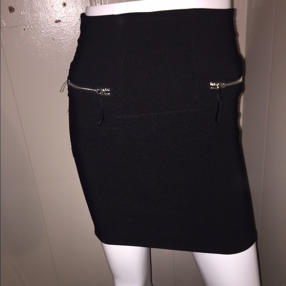 Mini skirt H&M Black