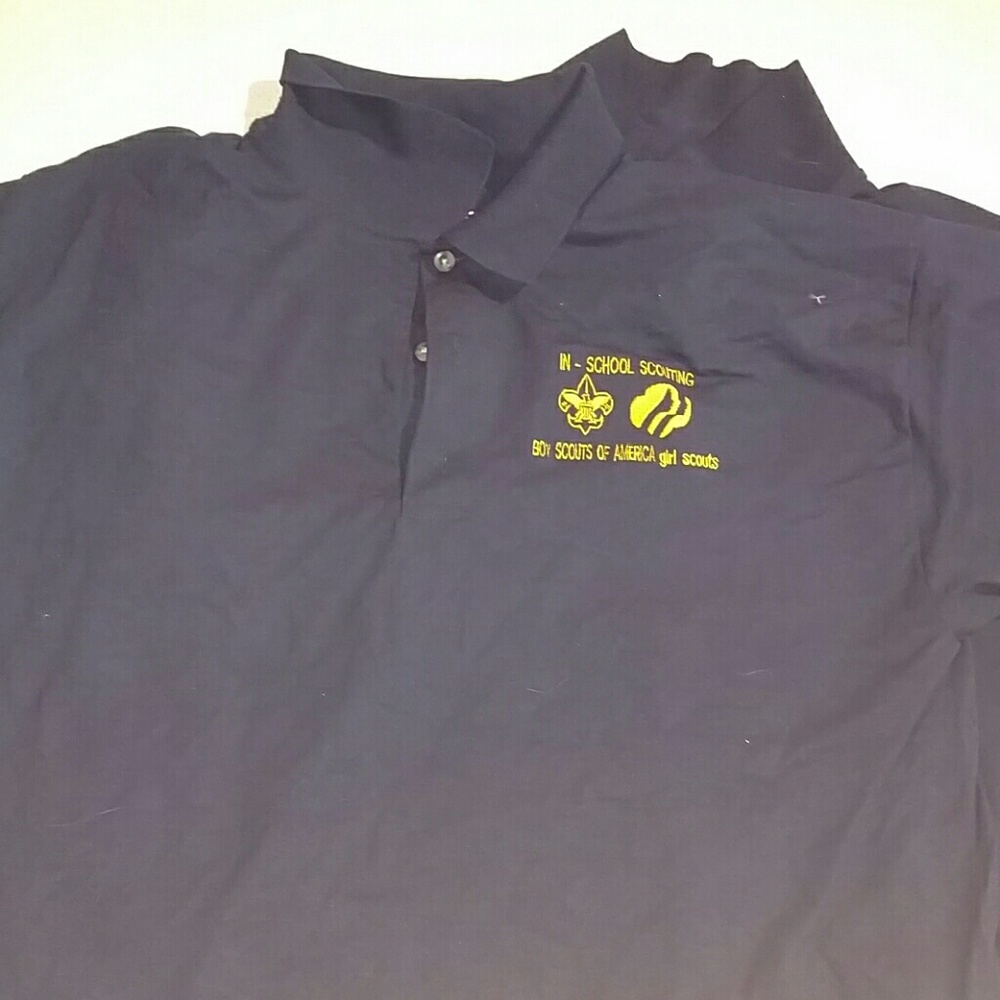 Boy scout and girl scout shirts