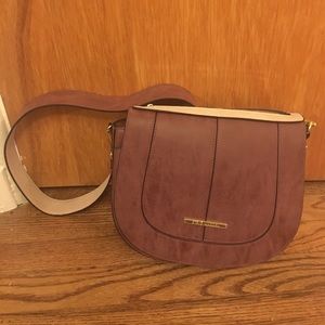 Steve Madden leather crossbody satchel