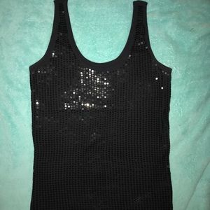 Sequin Tank Top