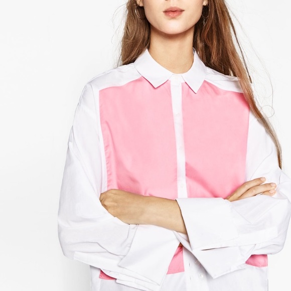 Zara Tops - Brand new ZARA poplin shirt