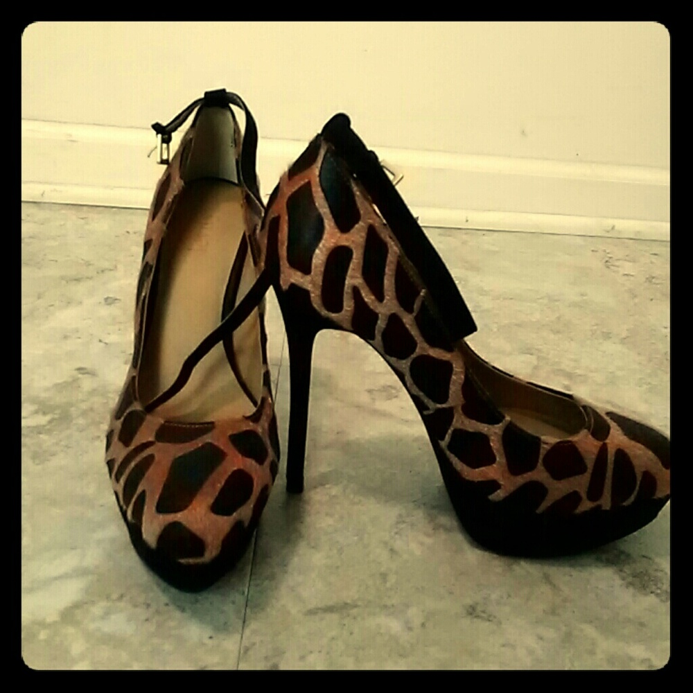 Levity Cheetah Print Heels