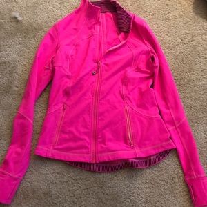 Lulu lemon pink jacket