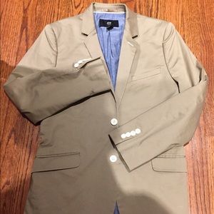 H&M Khaki Cotton Blazer