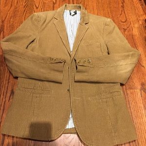 Urban Outfitters Tan Corduroy Blazer