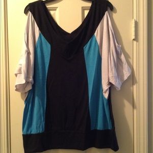 Color Block Blouse