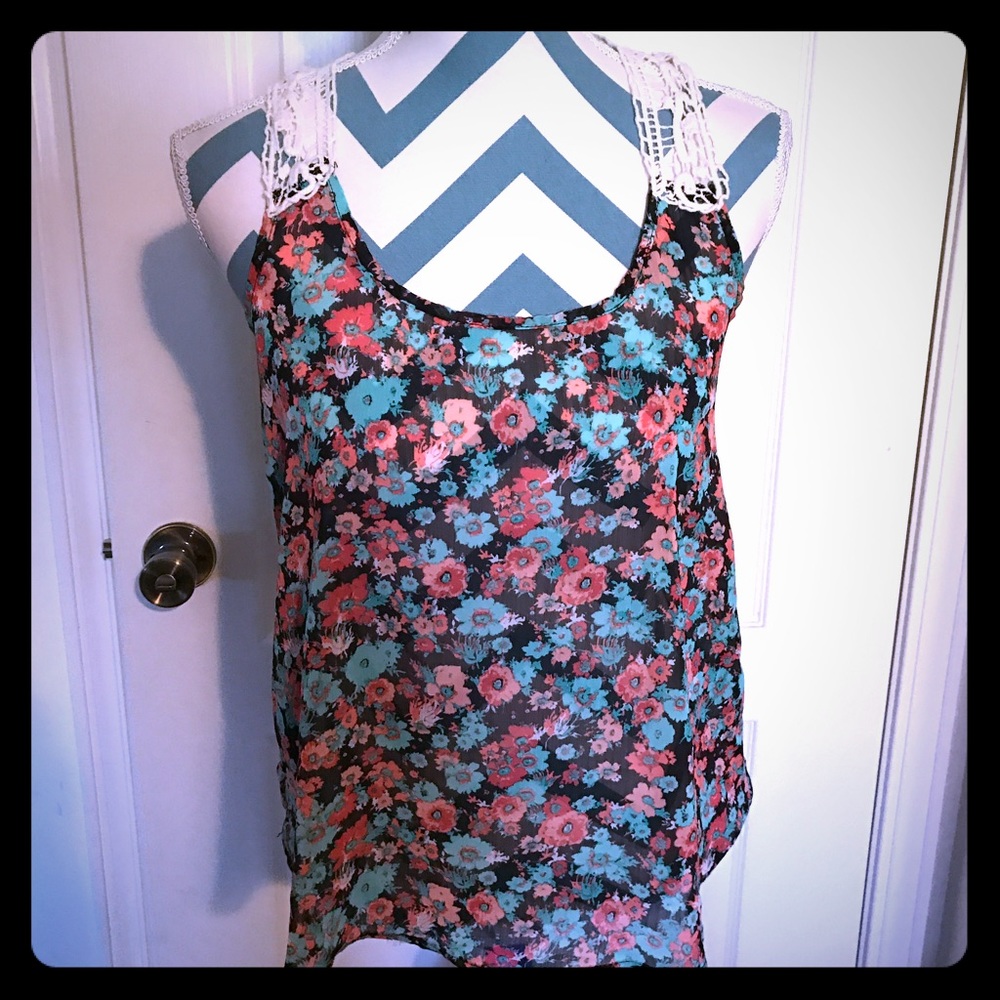 Floral Print Blouse