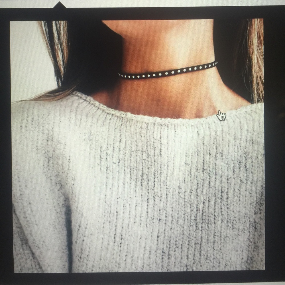 Black stargaze choker