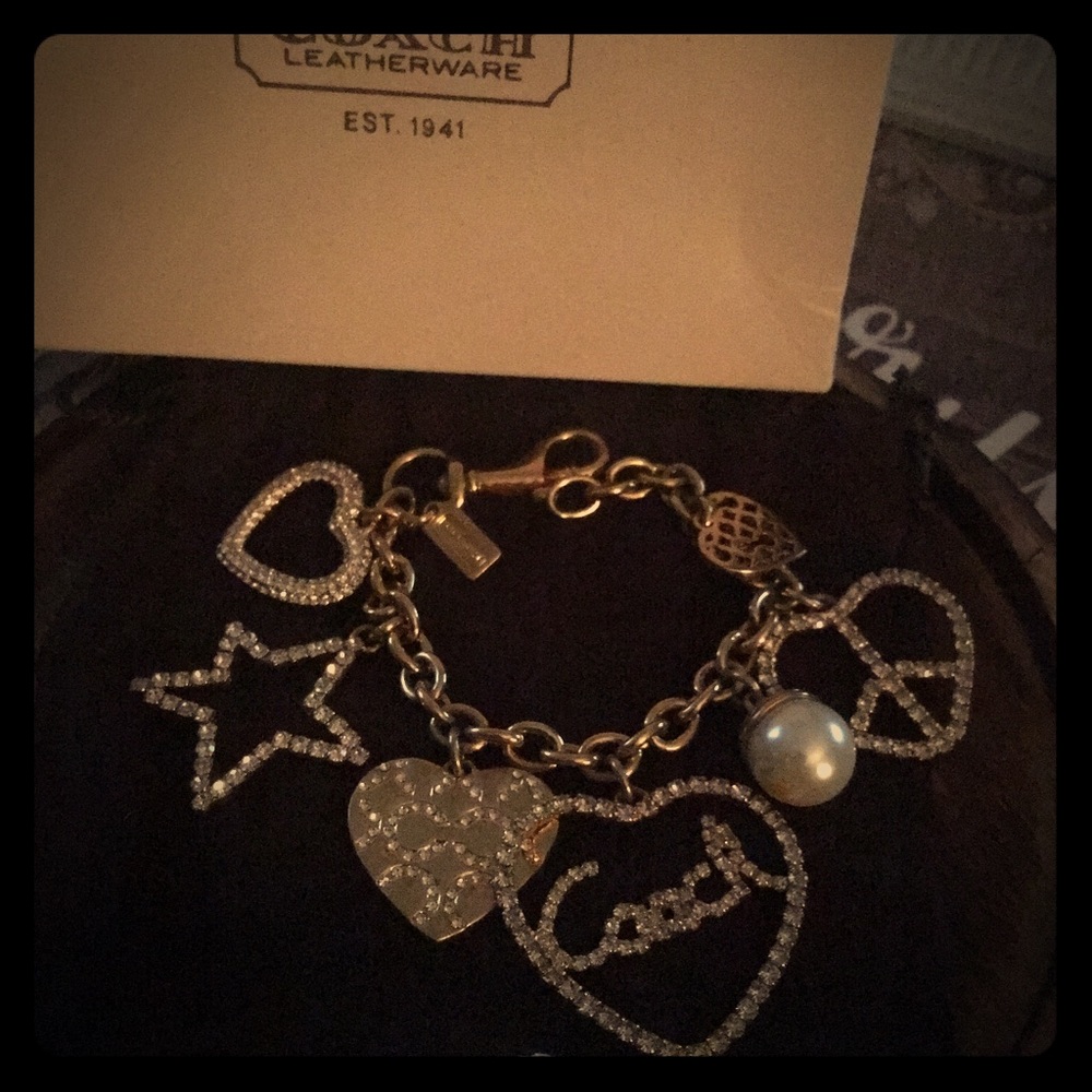 NWBCoach gold tone bracelet