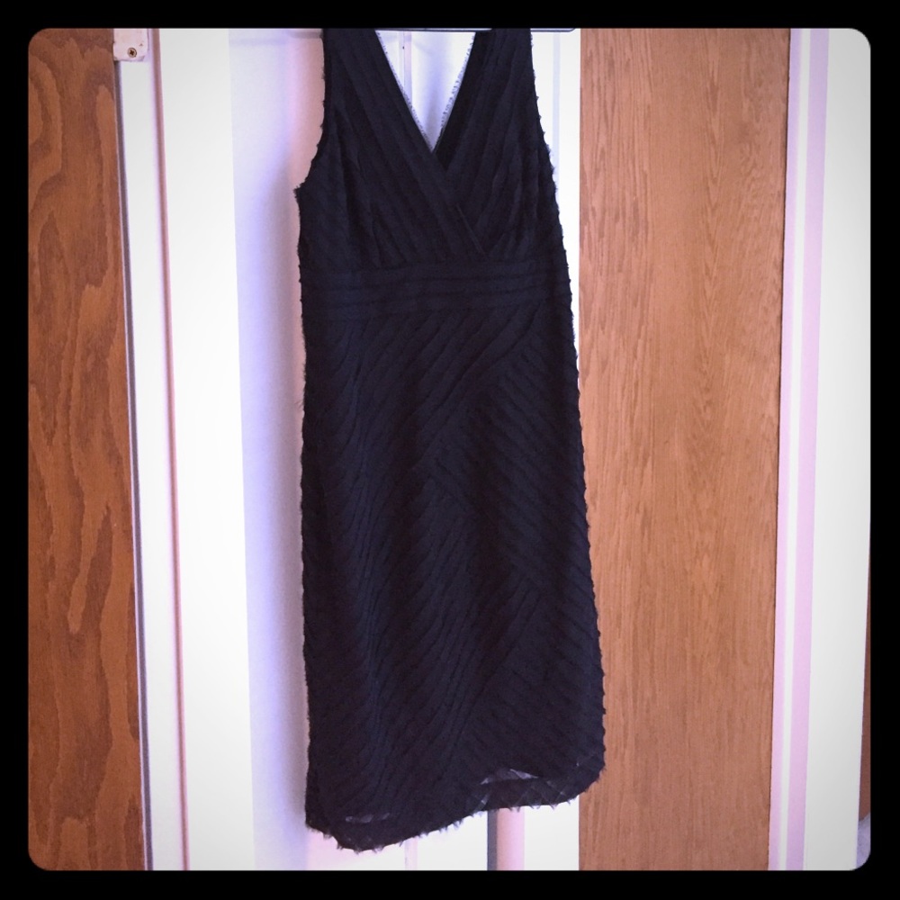 Navy blue cocktail dress