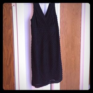 Navy blue cocktail dress