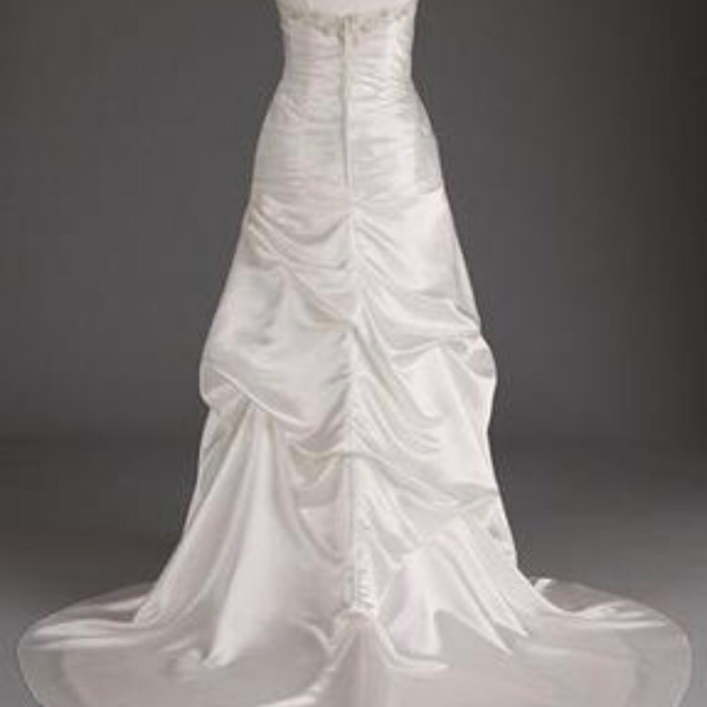 David's Bridal wedding gown