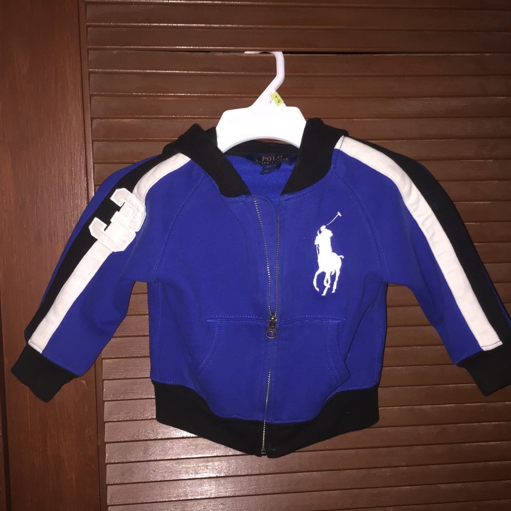 Toddler boy Ralph Lauren hooded jacket size 2-2T