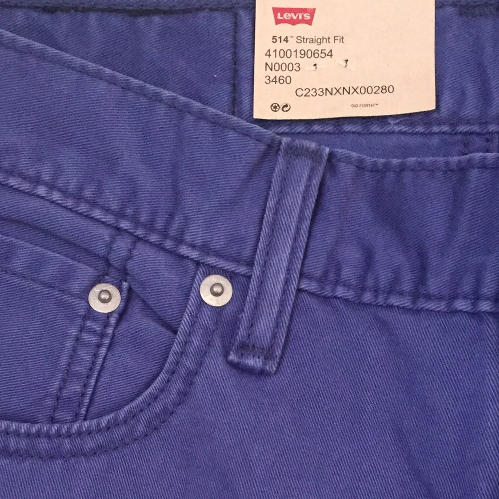 Levi's 514 blue pants