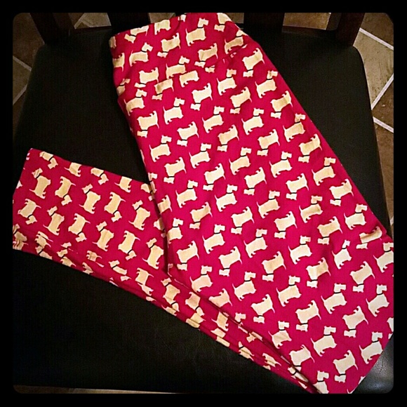 LuLaRoe Pants - Lularoe leggings OS Scottie dogs new