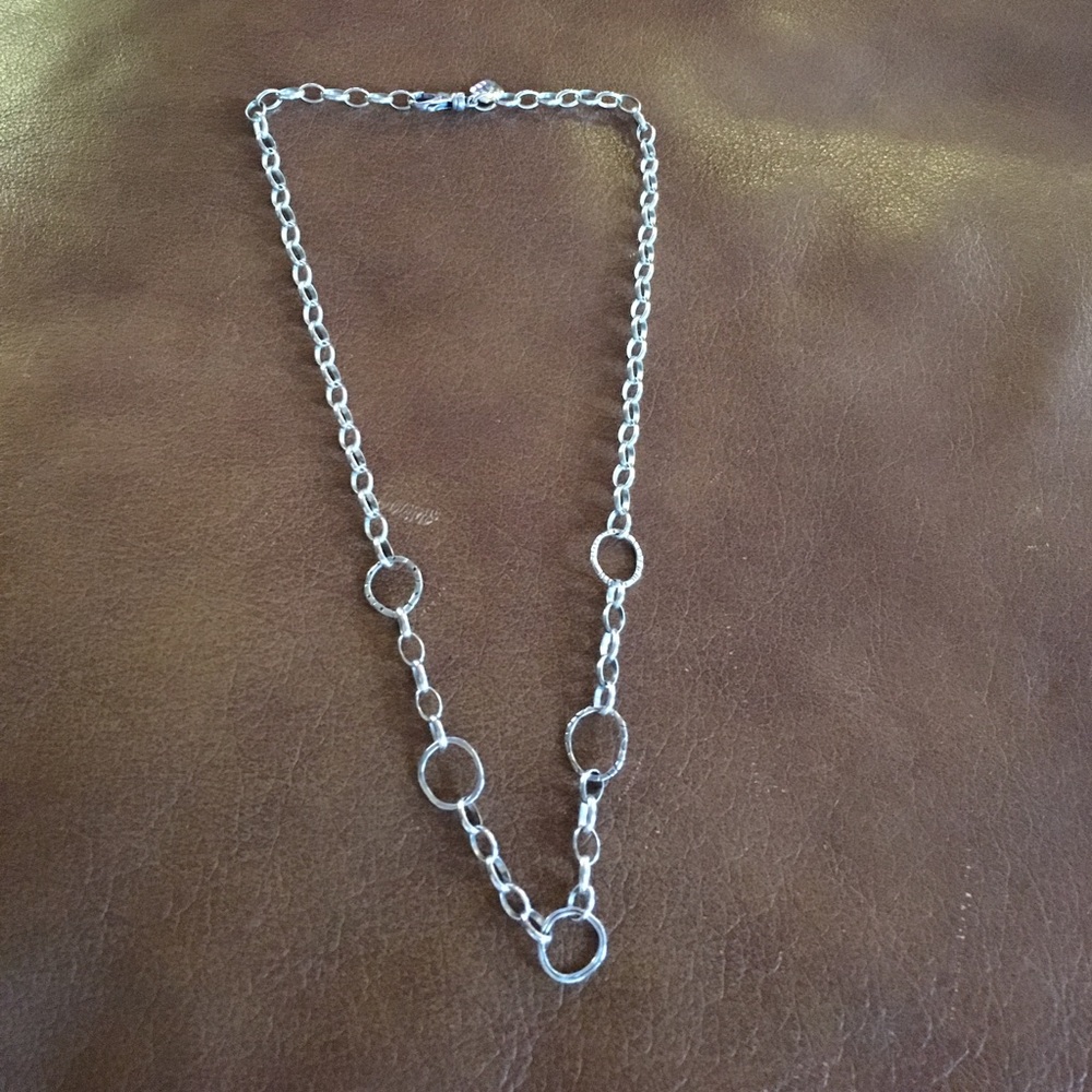 Silpada linked charm necklace
