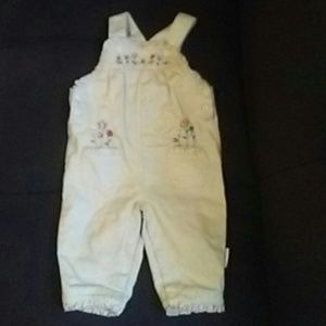 Tan overalls