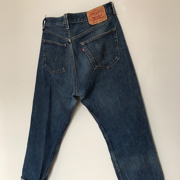Vintage Jeans - Cute Vintage Boyfriend Jeans Levis 501's Vintage Jeans - Cute Vintage Boyfriend Jeans Levis 501's