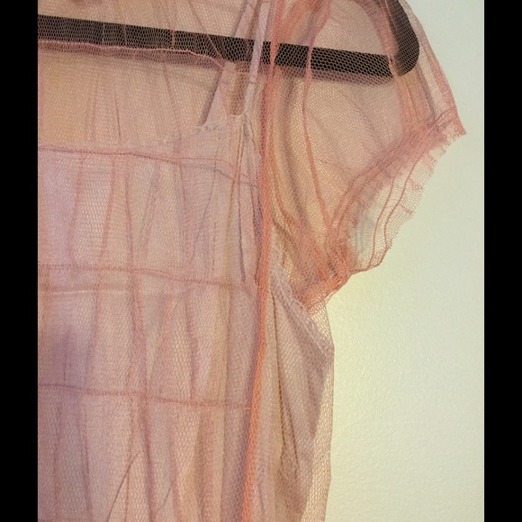 Pink tulle collared dress, urban outfitters - Picture 2 of 3