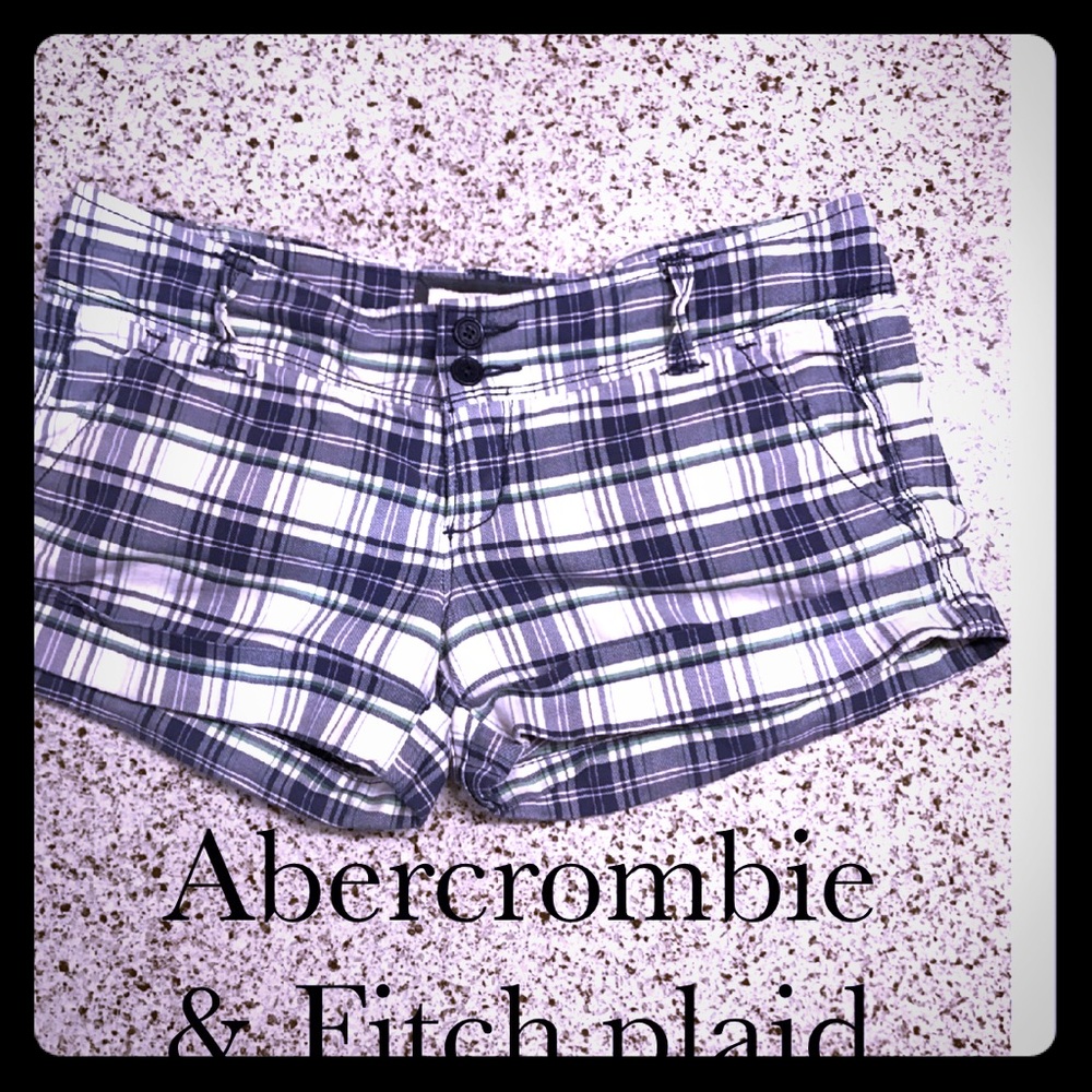 Abercrombie & Fitch Plaid Shorts