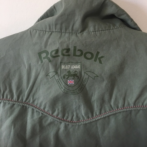 Reebok Vintage Army Green Jacket - Picture 4 of 4