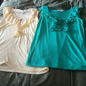 Two Tops by French Laundry Size Large