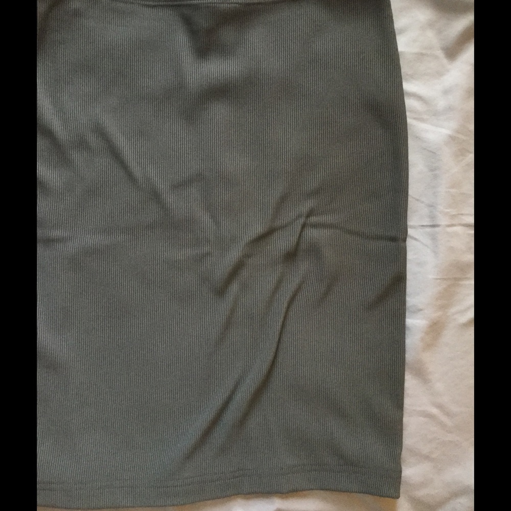 Heather grey America Apparel mini skirt