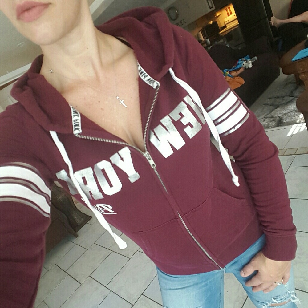 VS Pink New York full zip