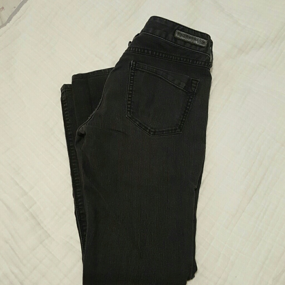 Express grey skinny jeans