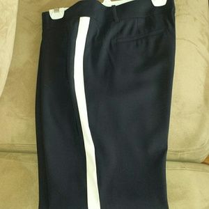 Beautiful Navy & White trousers pants