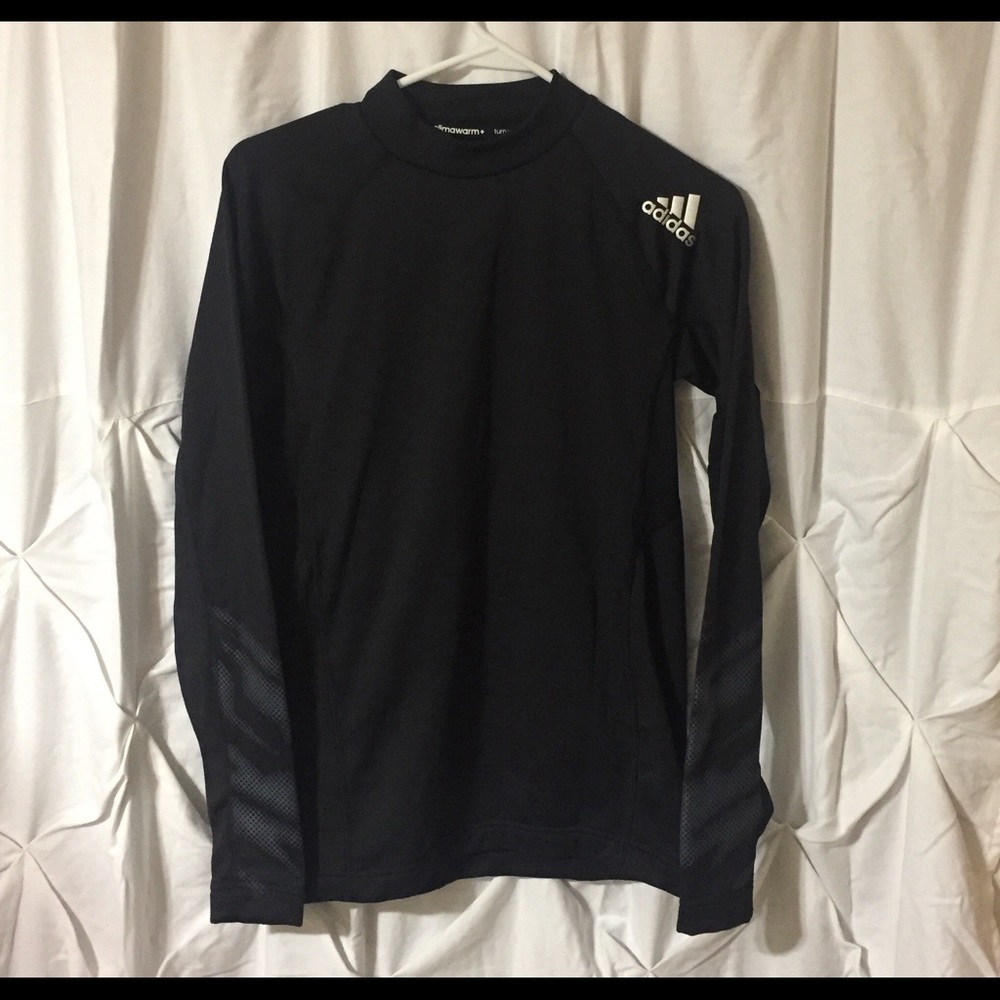 Adidas Climawarm Shirt - Youth Size S  - Black