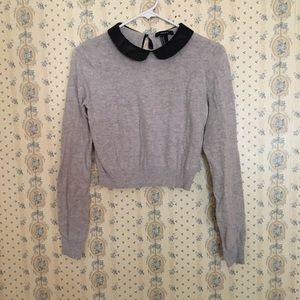 Crop top sweater