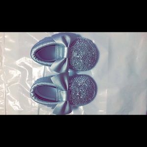 Custom Made Bling Moccasins