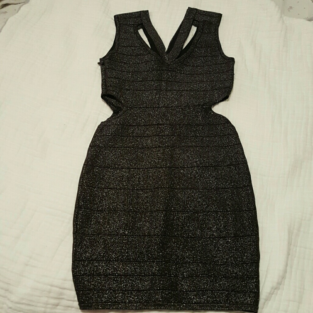 Wowcouture cutout sparkle dress