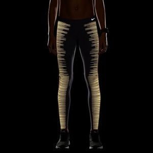 NWOT Nike Flash Black/Gold tights